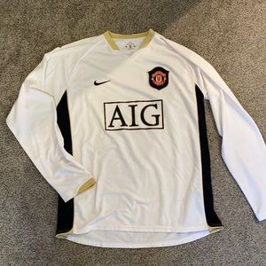 Manchester United Long sleeve Jersey  - 06/07 Nike